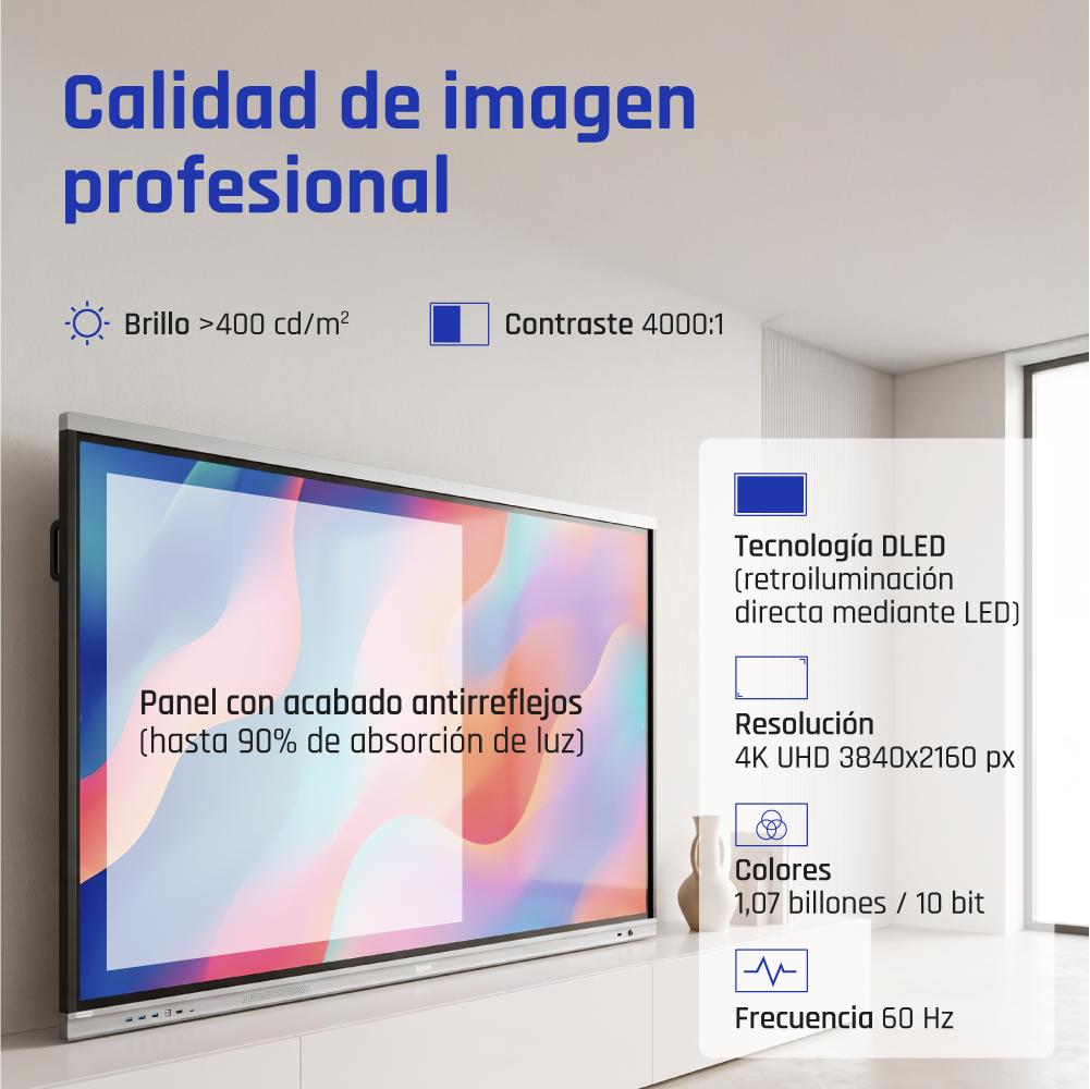 iggual Pantalla interactiva 4K ORCHID 86" - Imagem de Detalhe 4