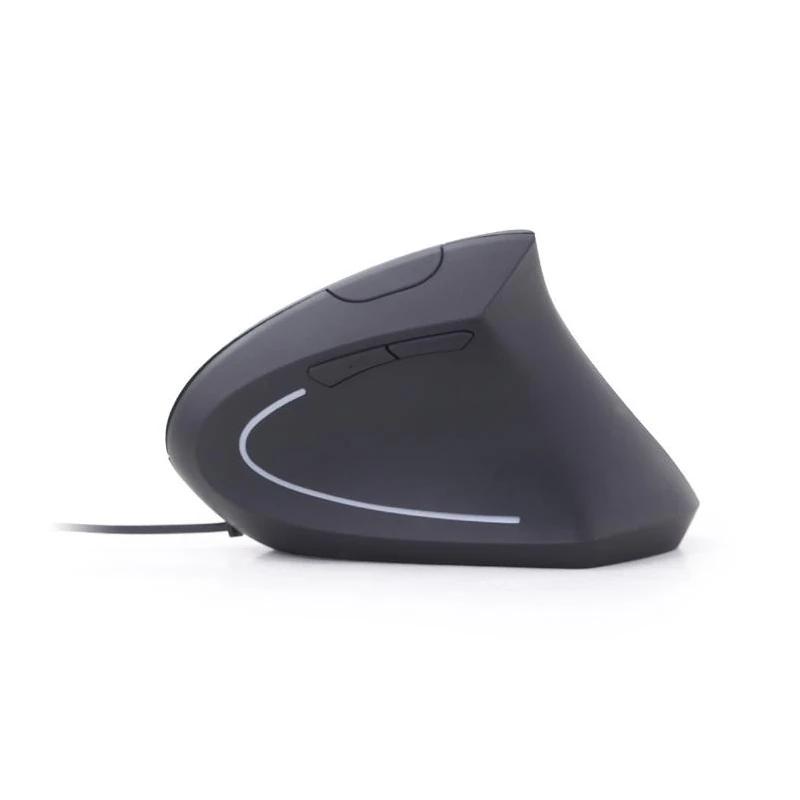 GEMBIRD Ratón óptico USB erg 6 botones cable Negro - Imagem de Detalhe 4