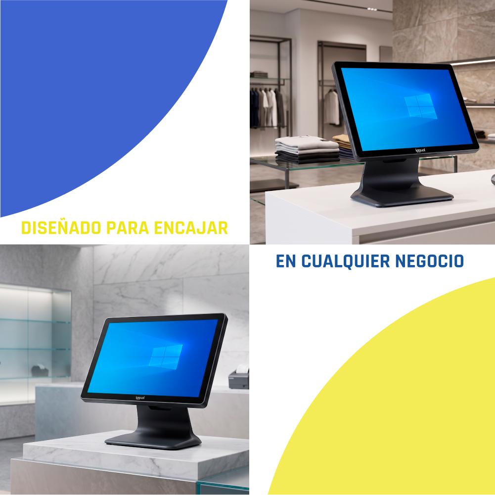 iggual TPV AIO 15" i5 8350U 8+256GB WiFi W11 Pro - Imagem de Detalhe 6