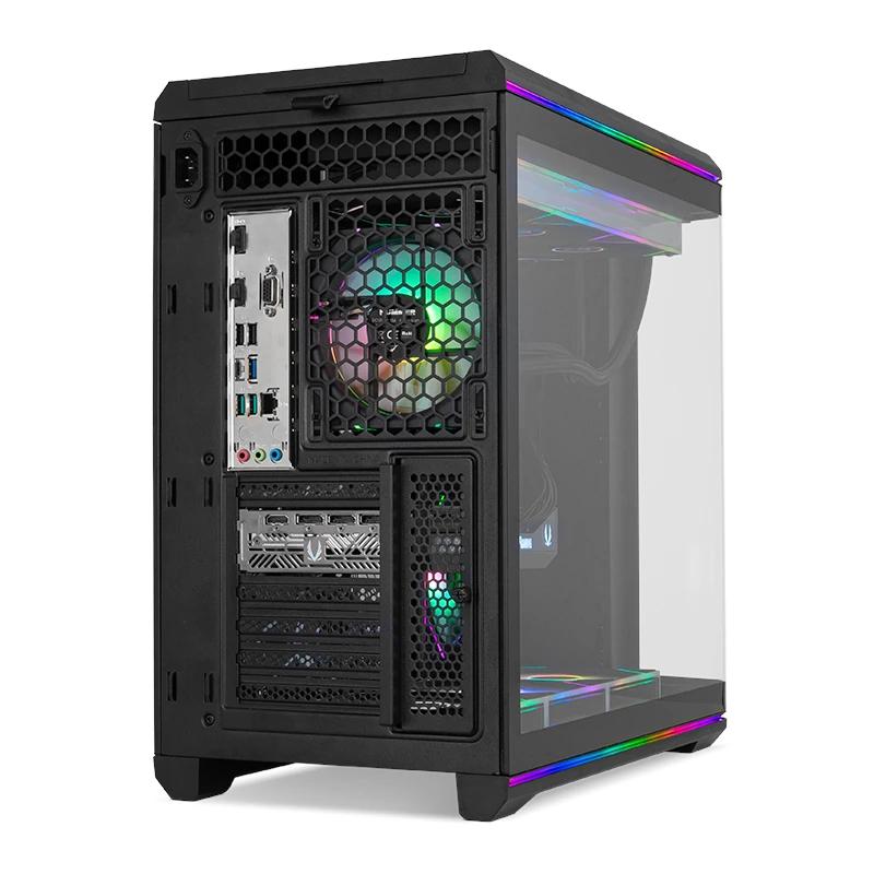 NOX Semitorre ATX Hummer Anvil Cristal Curv Negra - Imagem de Detalhe 6