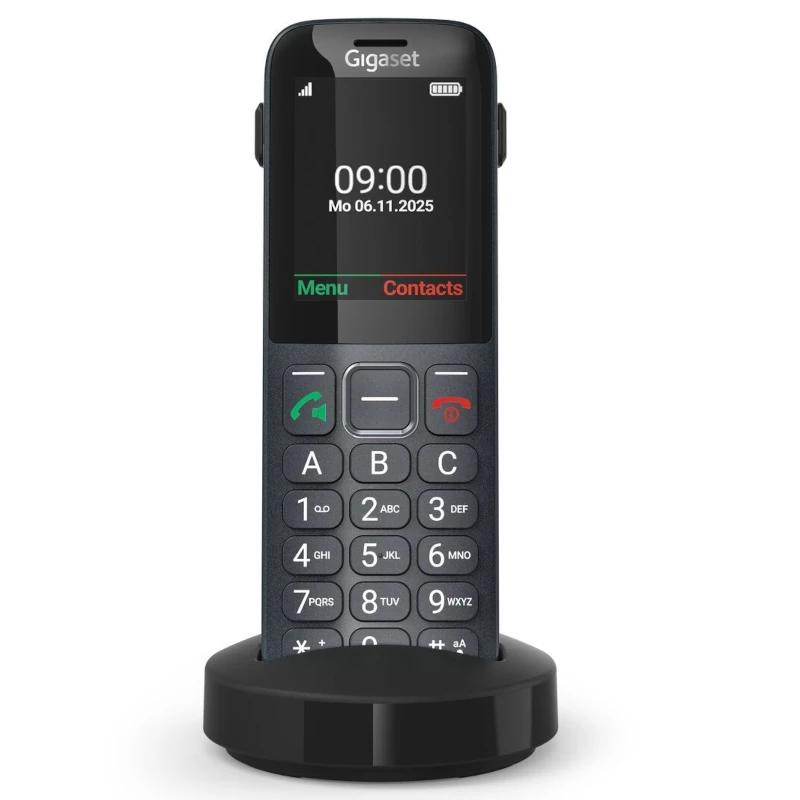 Gigaset Móvil Senior Comfort 600 SIM 4G 2.4" Black - Imagem de Detalhe 1