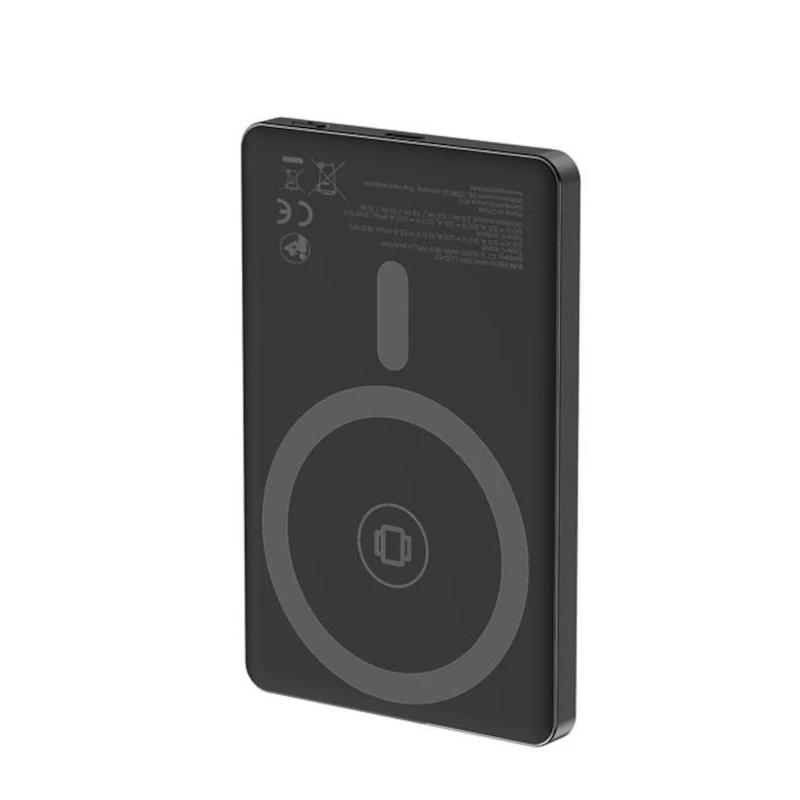 Gembird Powerbank magnética LCD wir 15W 5000mAh - Imagem de Detalhe 1