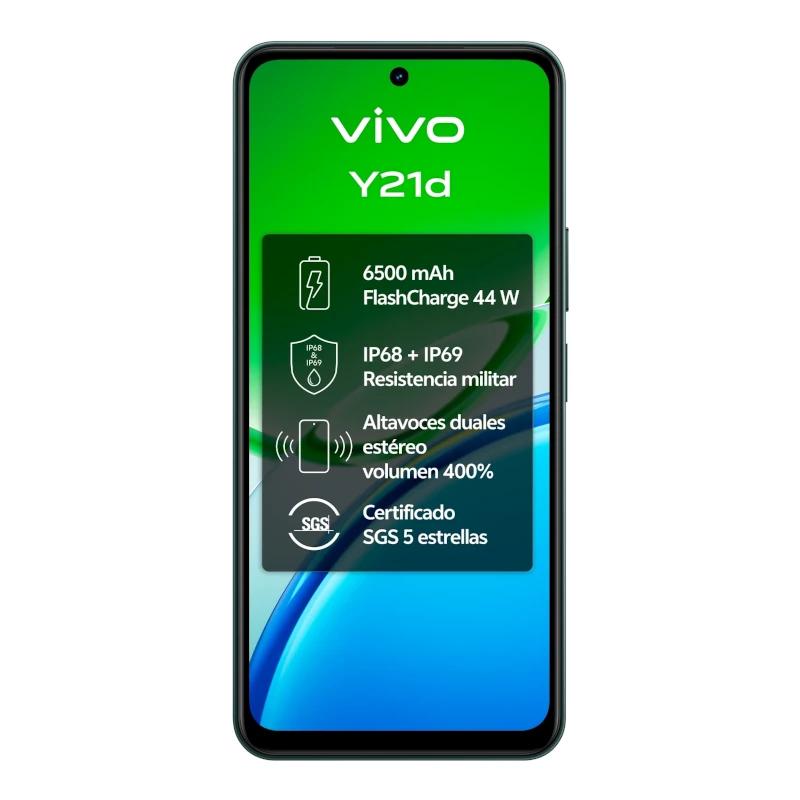 VIVO Y21d 5G 6.68" 4Gb(+4) 128Gb IP69 Jade Green - Imagem de Detalhe 1