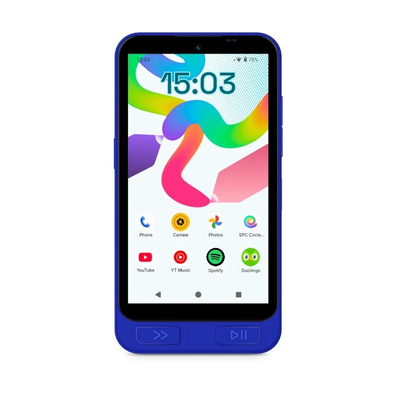 SPC Wuum One 5" Discovery 4+8Gb 64Gb Circles Blue - Imagem de Detalhe 1