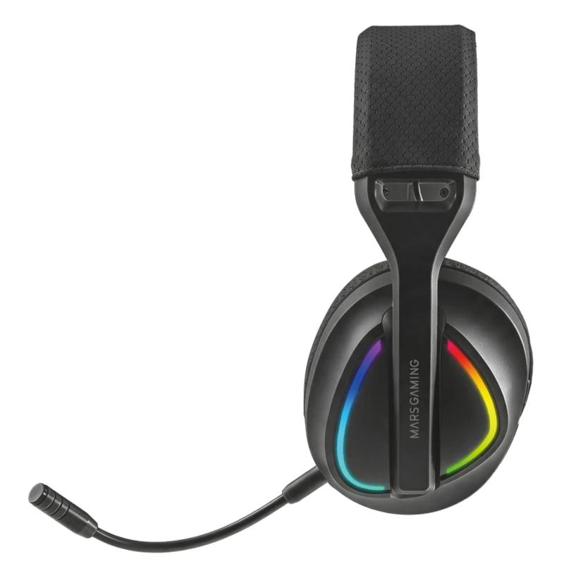 MARS GAMING AURICULAR TRI-MODO 40H NEGRO - Imagem de Detalhe 1