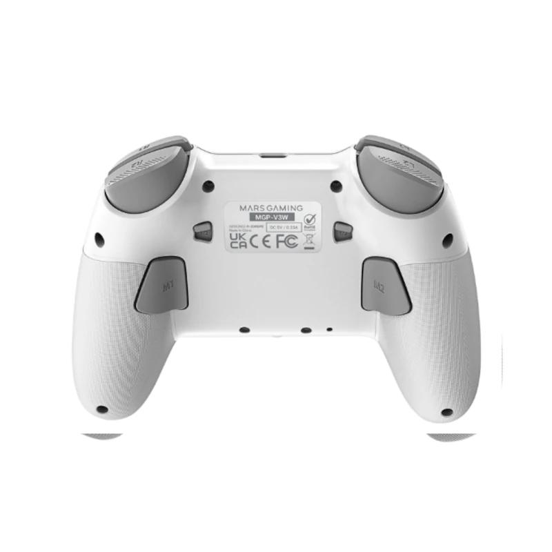MARS GAMING Gamepad Tri-Modo LMGPV3W LCD Blanco - Imagem de Detalhe 1