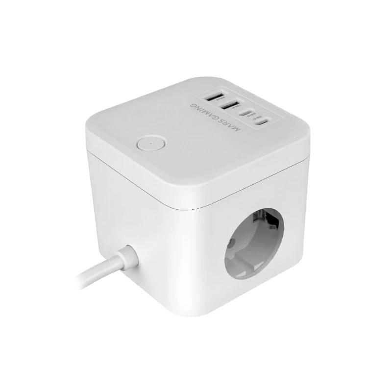 MARS GAMING REGLETA CUBO 35W Gan Blanco - Imagem de Detalhe 1