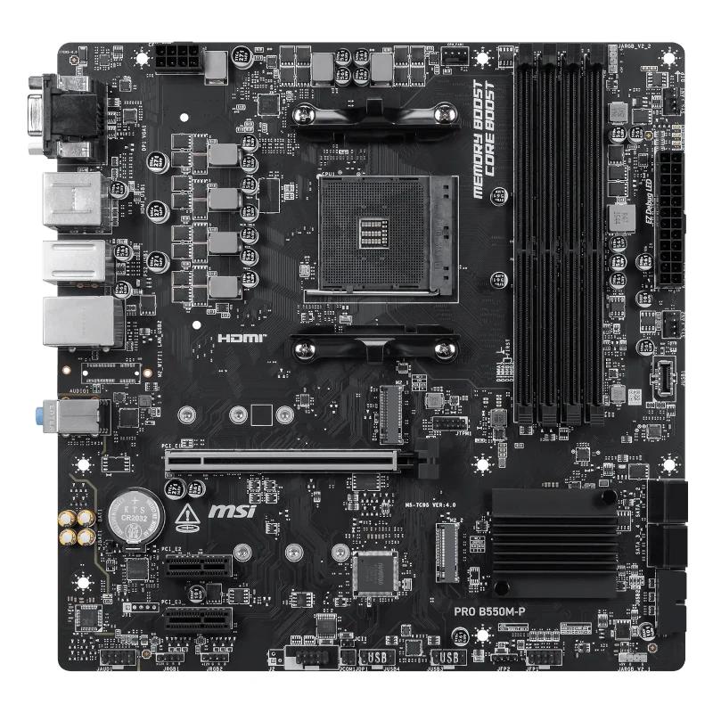 MSI Placa Base PRO B550M-P mATX AM4 - Imagem de Detalhe 1