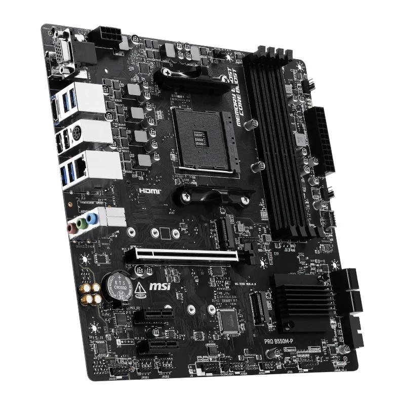 MSI Placa Base PRO B550M-P mATX AM4 - Imagem de Detalhe 2
