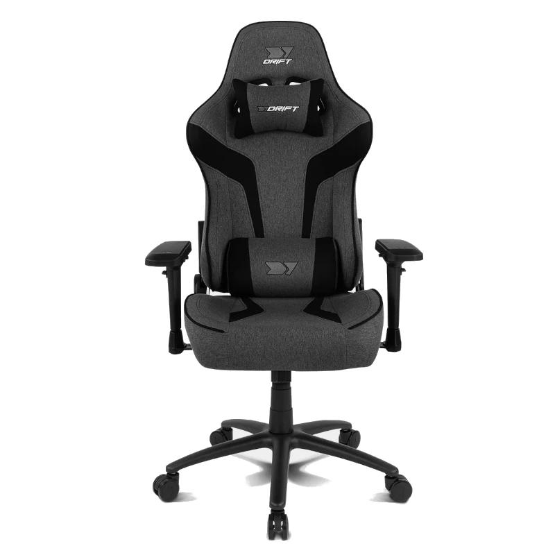 DRIFT Silla Gaming DR90XXL Tela Gris/Negro - Imagem de Detalhe 1