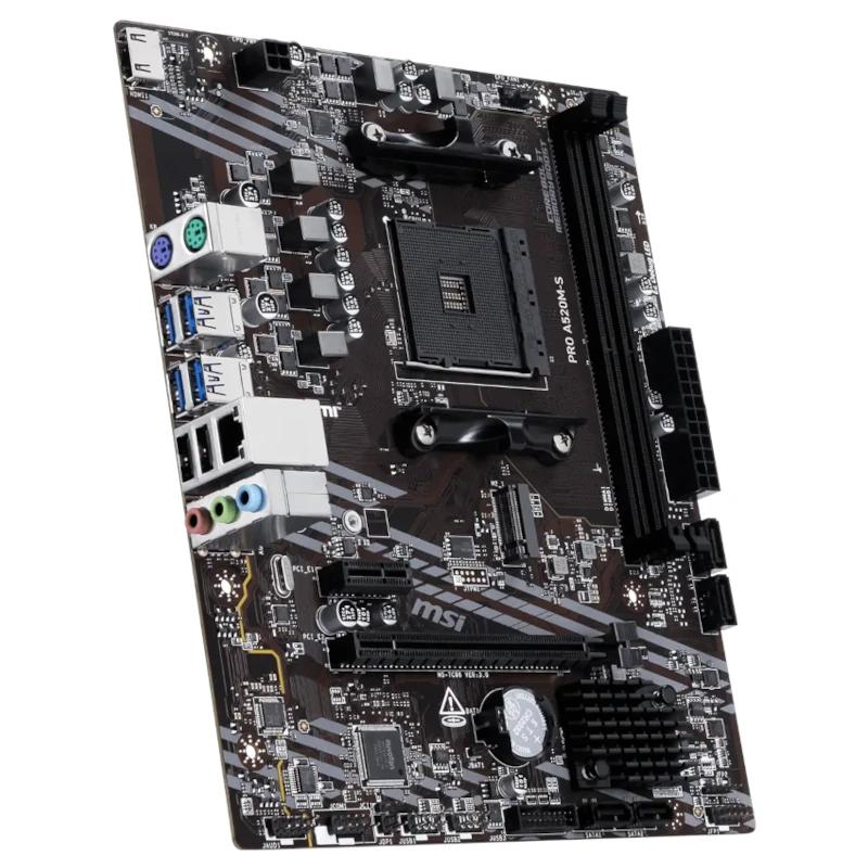 MSI Placa Base PRO A520M-S mATX AM4 - Imagem de Detalhe 2