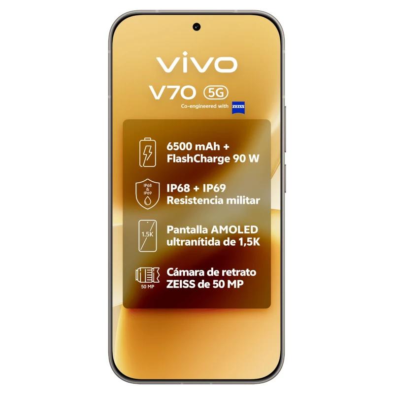 VIVO V70 5G 6.59" 8Gb 512Gb Grey - Imagem de Detalhe 1