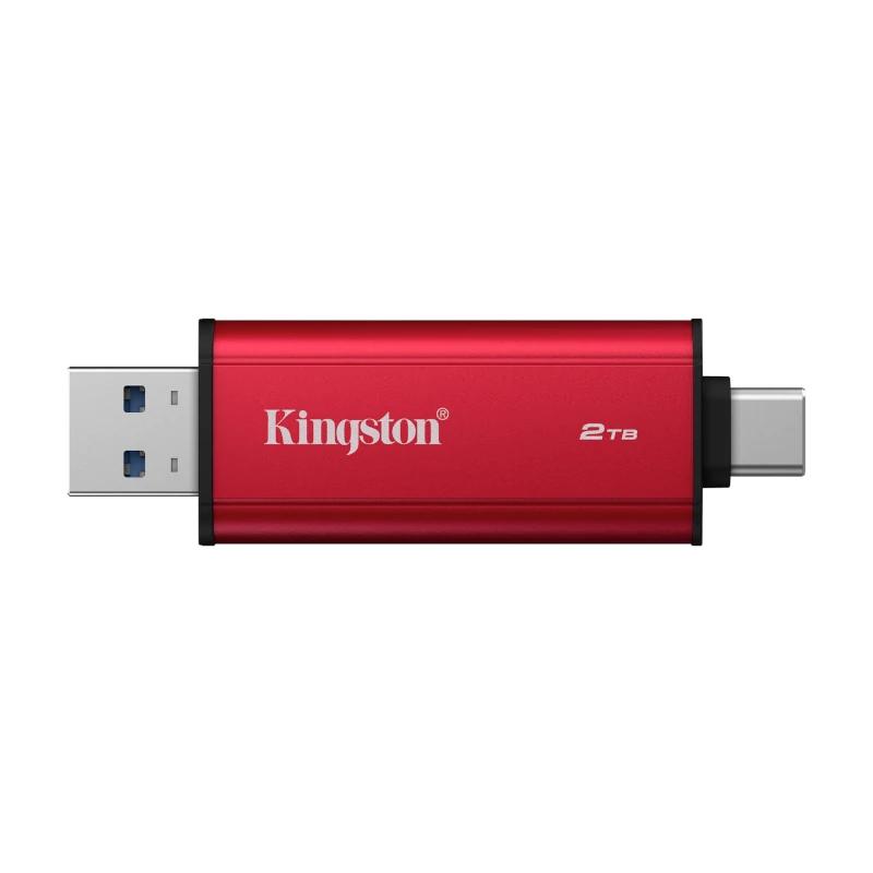 Kingston SSD Externo 2Tb  Dual A-C 1050MB-s - Imagem de Detalhe 1