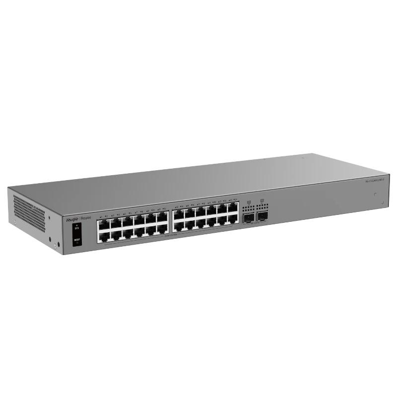 Reyee RG-ES224GC2MS Switch Cloud 24P 1G + 2SFP 2.5 - Imagem de Detalhe 1