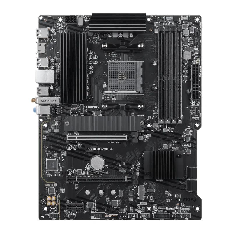 MSI Placa Base PRO B550-S WIFI6E DDR4 AM4 - Imagem de Detalhe 1