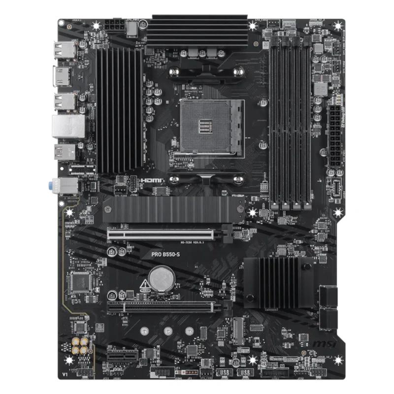 MSI Placa Base PRO B550-S  DDR4 AM4 - Imagem de Detalhe 1