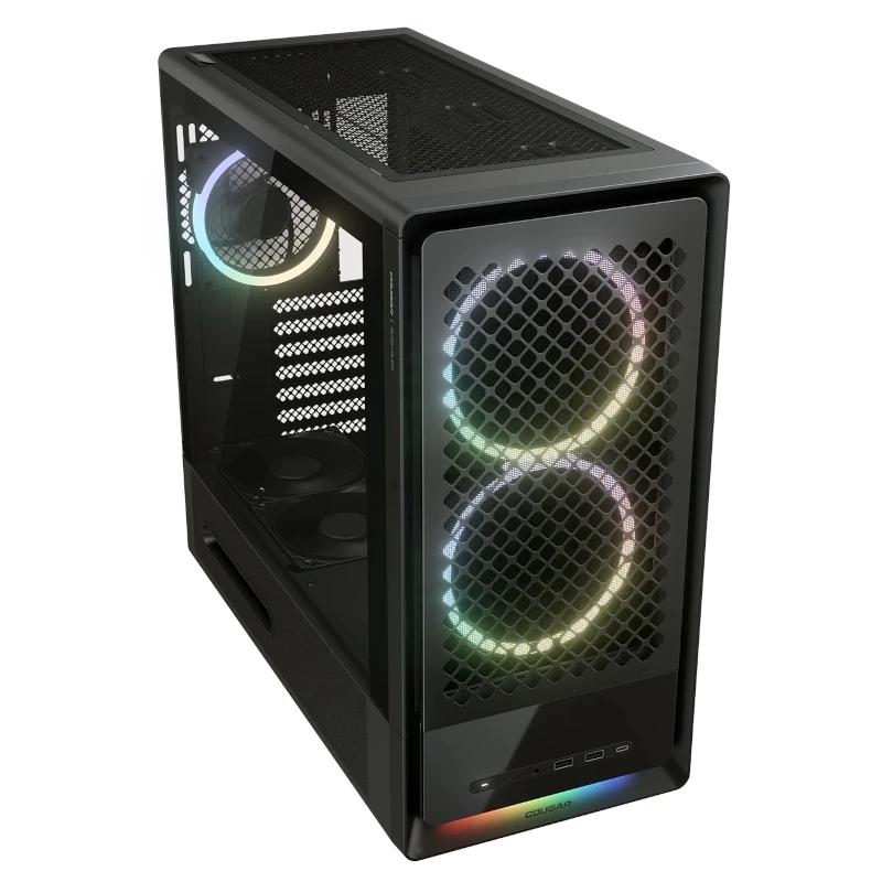 Cougar Caja Semitorre DUOAIR Rgb Black - Imagem de Detalhe 1