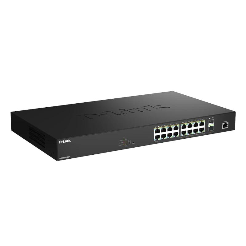 D-Link DMS-1250-18P/E Switch16x2.5G PoE++ M.Gig10G - Imagem de Detalhe 1