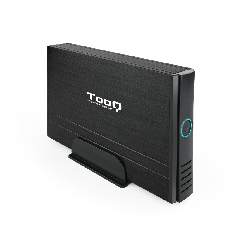 TooQ TQE-3520B Caixa para Discos Rígidos Caixa de disco rígido Preto 3.5"