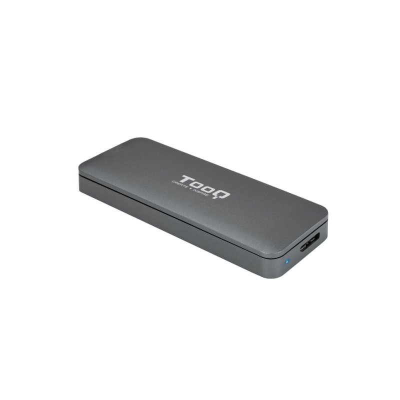 TooQ TQE-2281G Caixa para Discos Rígidos Compartimento SSD Cinzento M.2