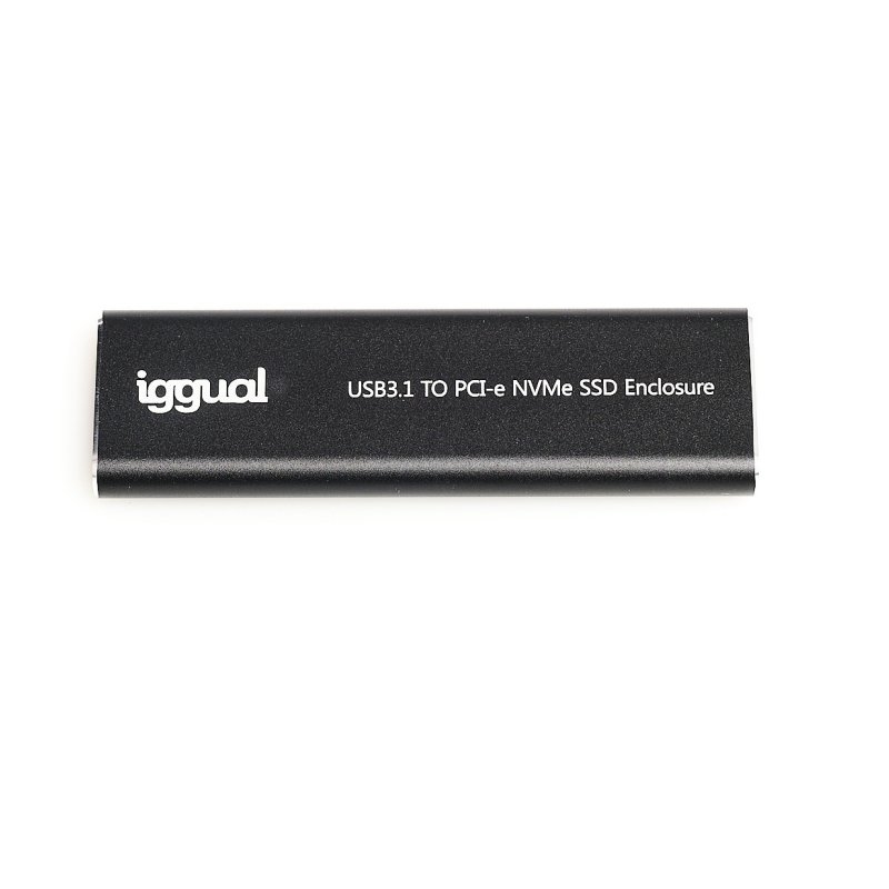 iggual IGG317020 Caixa para Discos Rígidos Compartimento SSD Preto M.2
