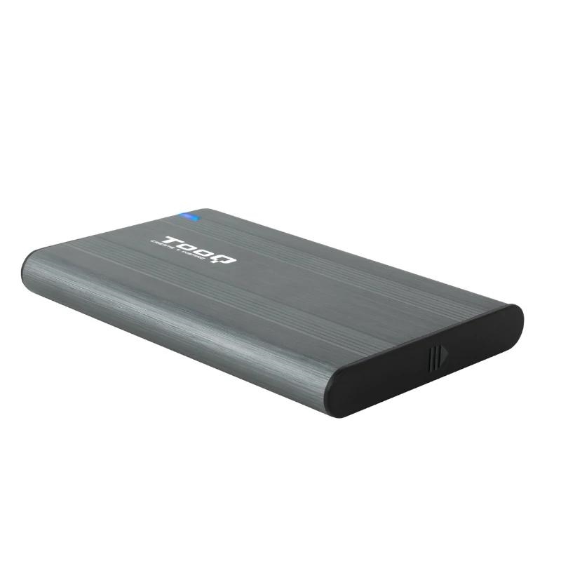 TooQ TQE-2503G Caixa para Discos Rígidos Compartimento HDD/SSD Cinzento 2.5"