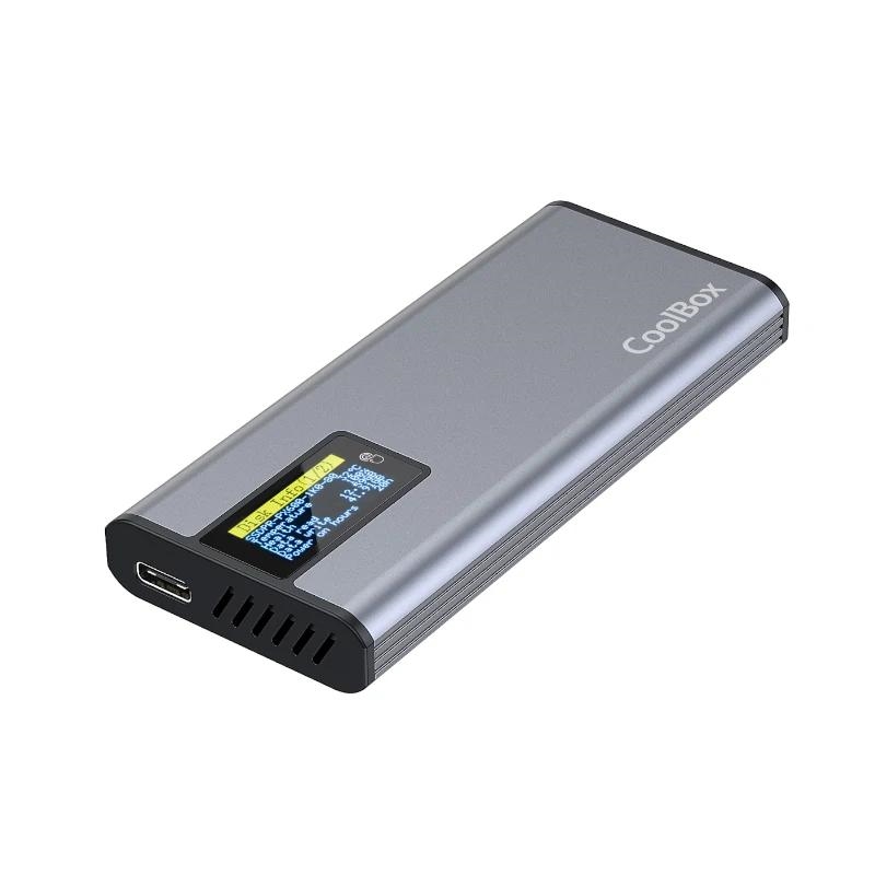 CoolBox COO-MCM-M2F Caixa para Discos Rígidos Compartimento SSD Cinzento M.2
