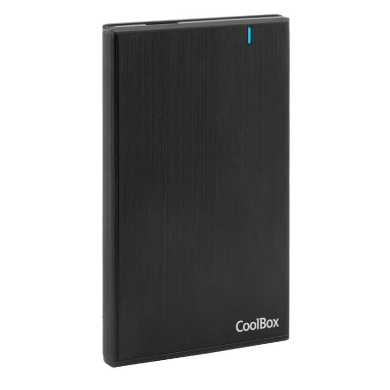 CoolBox SlimChase A-2540 Compartimento HDD/SSD Preto 2.5"