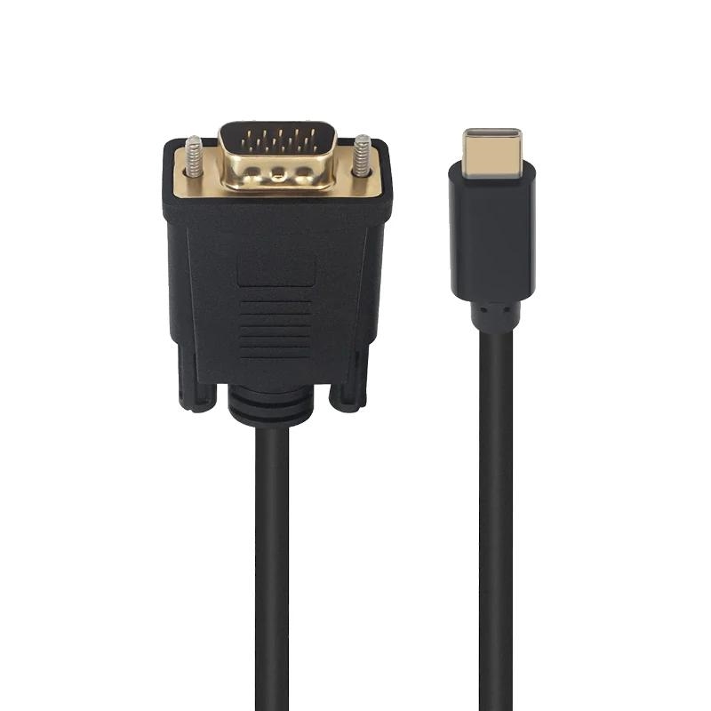 Ewent EC1052 adaptador de cabo de vídeo 1,8 m USB Type-C VGA (D-Sub)