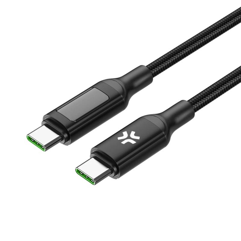 Celly USBCUSBC100WLED cabo USB 2 m USB C Preto