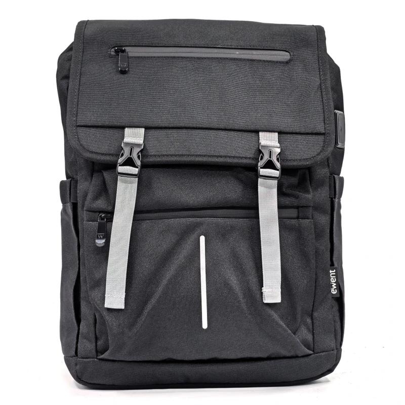 Ewent EW2537 mala para portáteis 40,9 cm (16.1") Mochila Preto