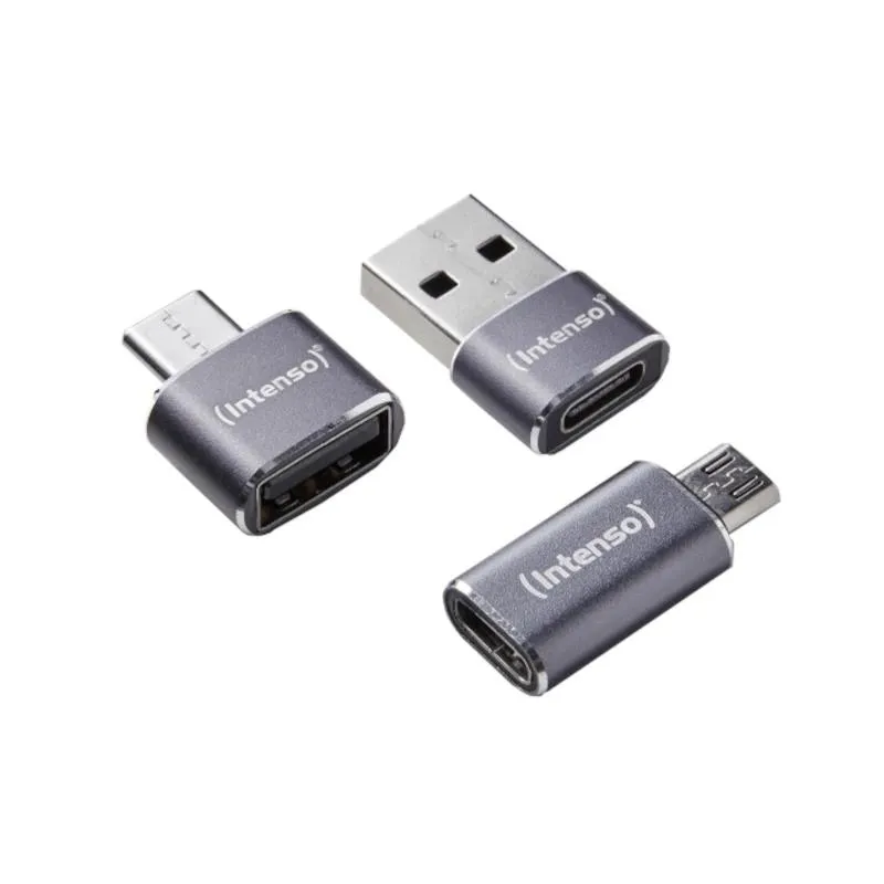 Intenso | Adaptador USB Mix C  A|A C|C Micro
