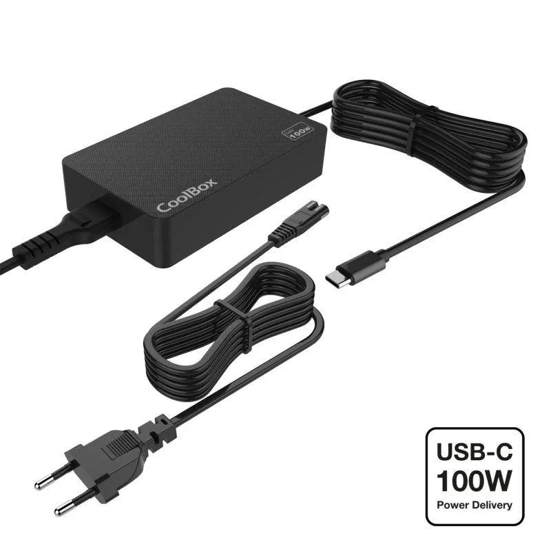 Coolbox | Cargador GAN USB-C | 100W