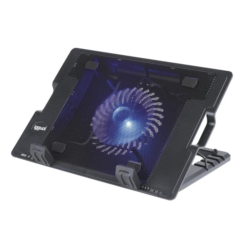 iggual RP1V17 Suporte para computador portátil Preto 43,2 cm (17")