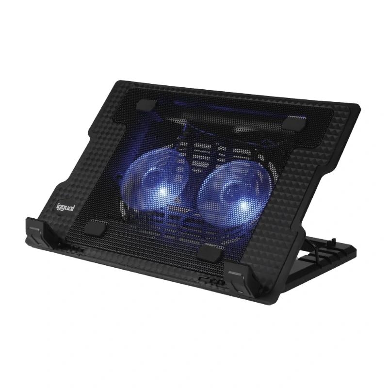 iggual RP2V17A Suporte para computador portátil Preto 43,2 cm (17")