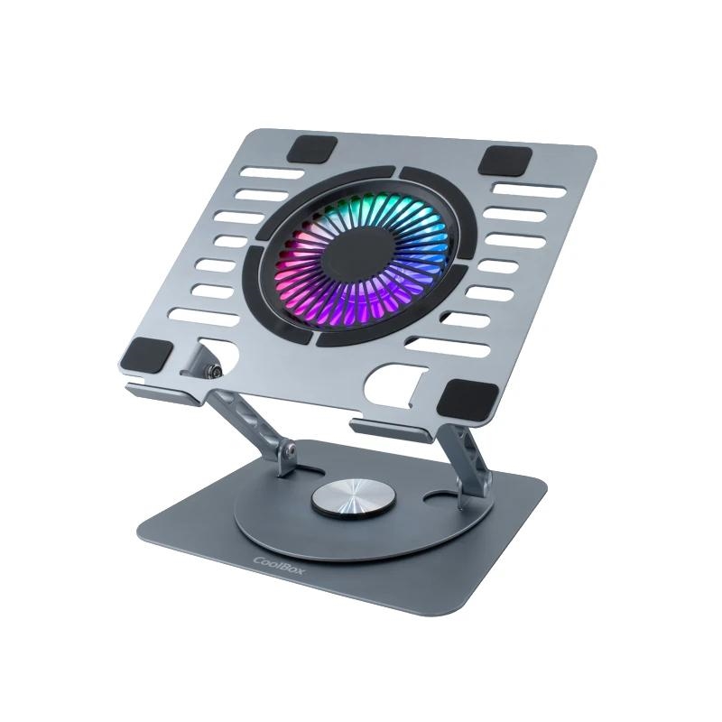 CoolBox COO-NPC17-AV1 base de refrigeração para computador 43,2 cm (17") 1000 RPM Prateado