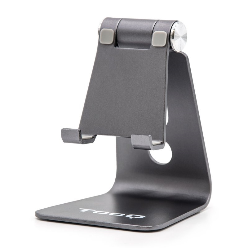 TooQ PH0001-G suporte Suporte ativo para telemóvel Telemóveis/smartphone, Tablet/UMPC Cinzento