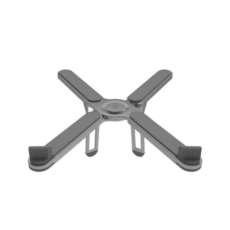 Celly SWMAGICSTANDX Suporte para Computadores Portáteis Suporte para portáteis e tablets Cinzento Escuro 40,6 cm (16")