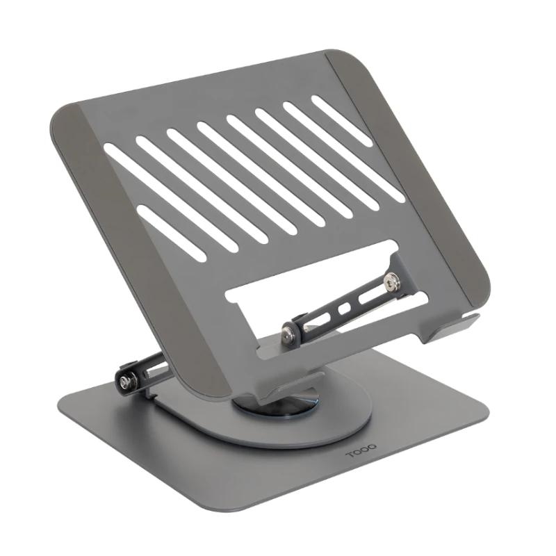 TooQ PH-DAFNE-G Suporte para Computadores Portáteis Suporte para computador portátil Cinzento 43,2 cm (17")