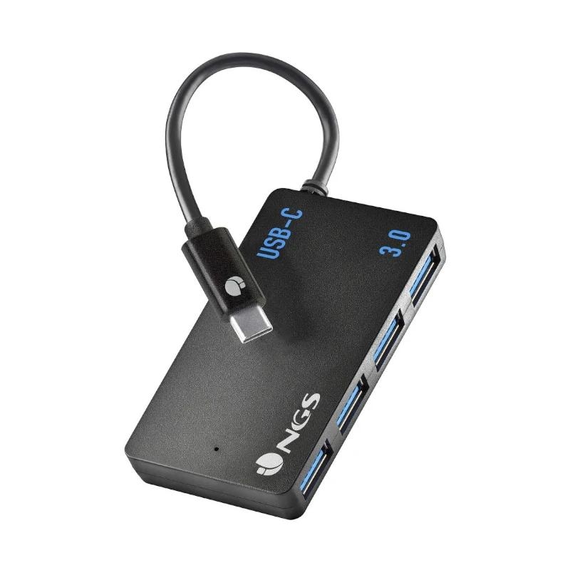 NGS WONDER IHUB4 USB 3.2 Gen 1 (3.1 Gen 1) Type-A 480 Mbit/s Preto