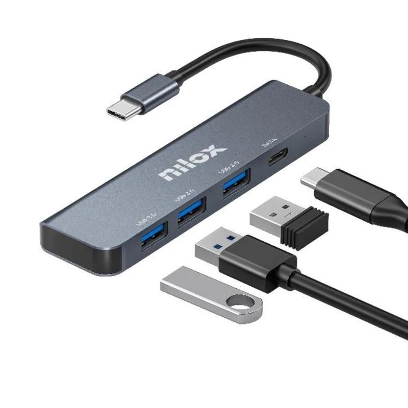 NILOX | Hub USB C 3XUSB 3.0 1XUSB