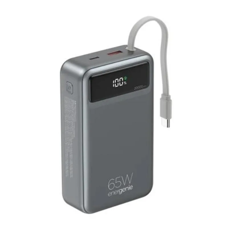 Gembird | Powerbank 65 W c/cable 20000 mAh | 65W