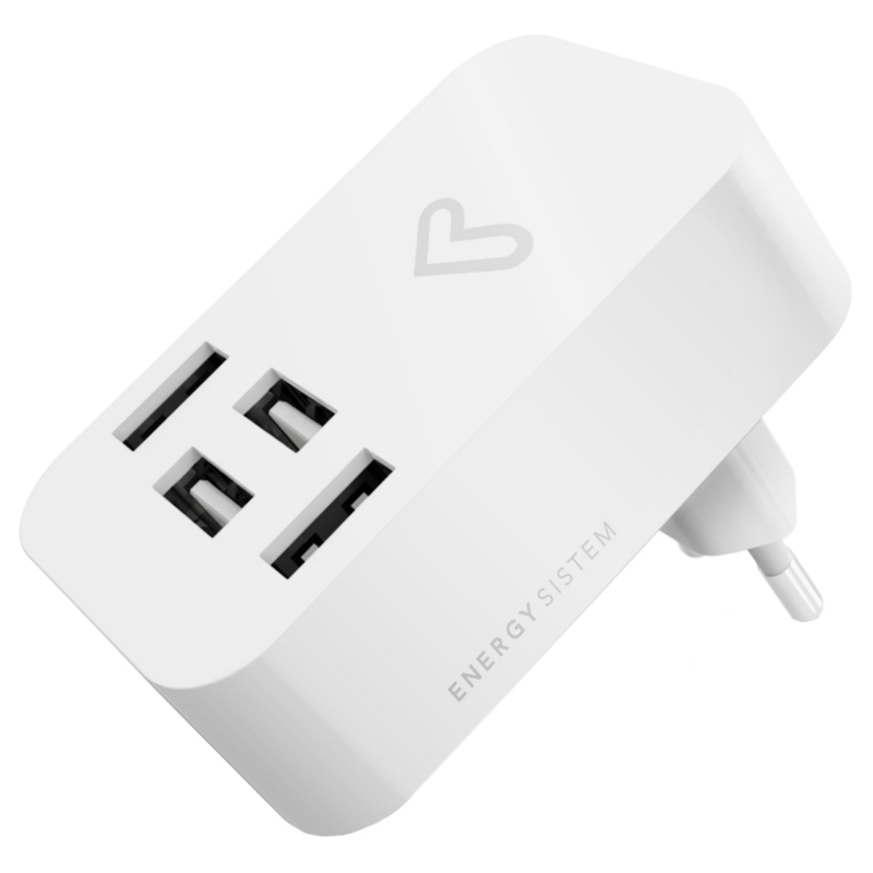 Energy Sistem | Carregador Home 4.0A Quad USB