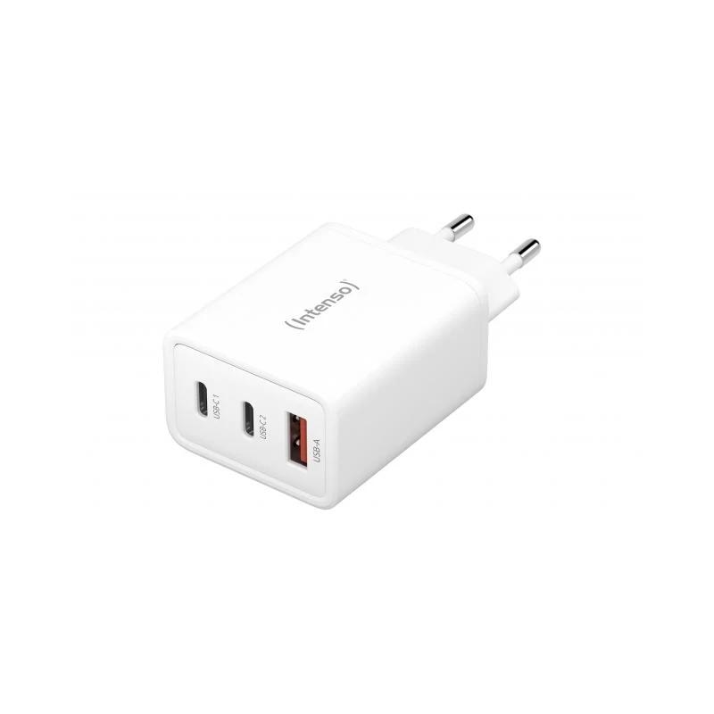 Intenso | Carregador parede GaN 1xUSB-A | 65W | Branco