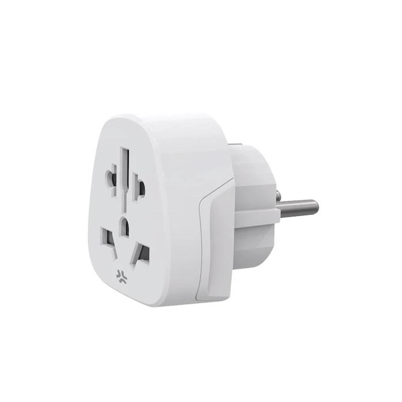 Celly TRAVELADAPTER adaptador de energia Tipo F Universal Branco