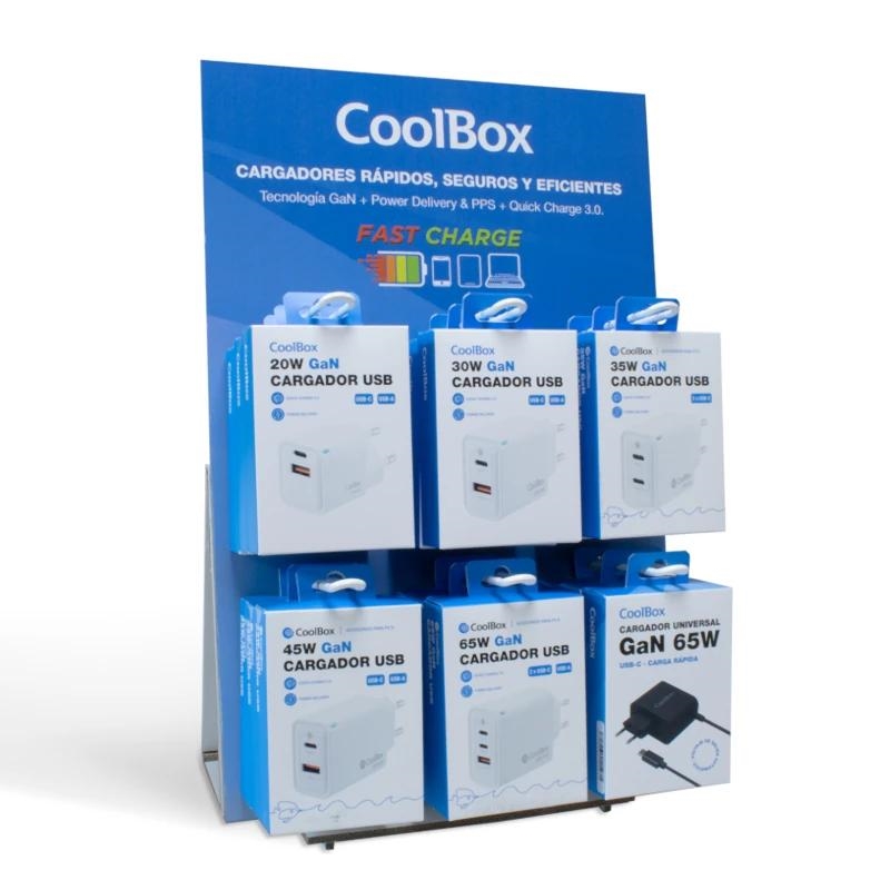 CoolBox COO-PACK-GAN carregador de dispositivos móveis Interior