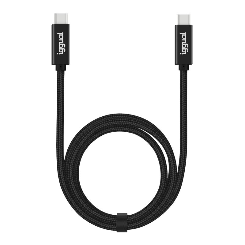 IGGUAL | Cable USB-C 3.2 Gen2x2 | 100W | 4K