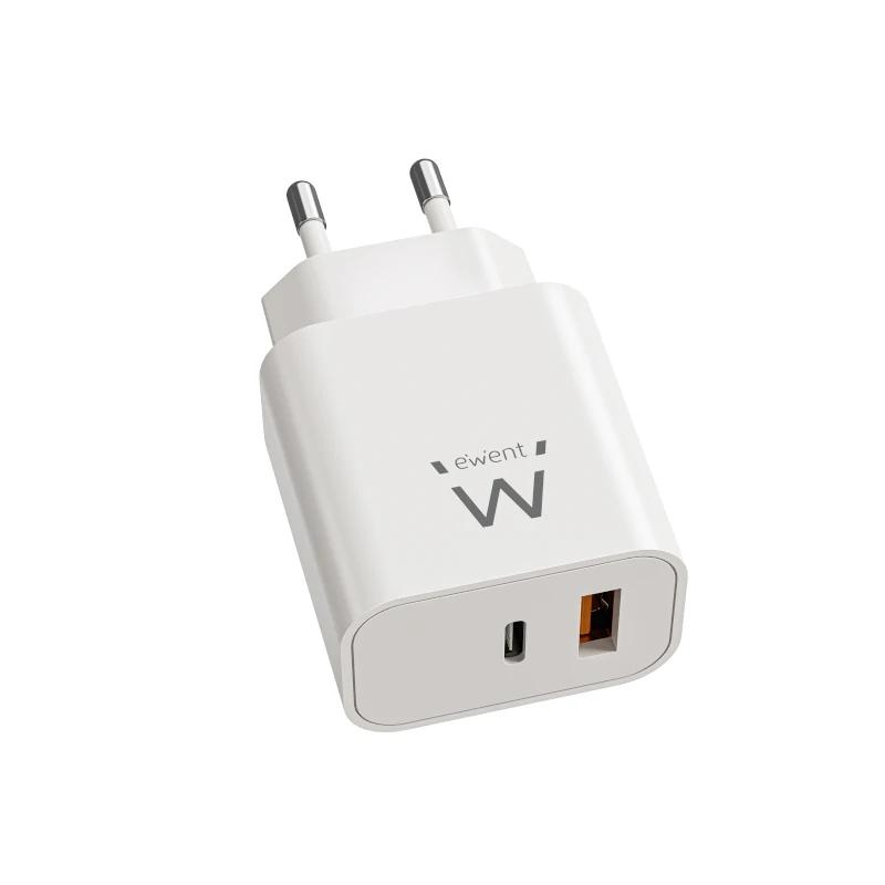 Ewent | EW1318 Cargador rápido USB-C PD | 20W