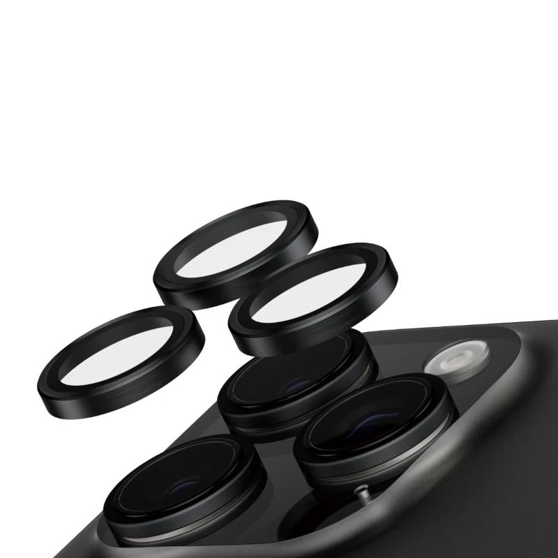 PanzerGlass SAFE. by ® Camera Lens Protector Black iPhone iPhone 16 Pro | 16 Pro Max Proteção de ecrã transparente Apple 1 unidade(s)