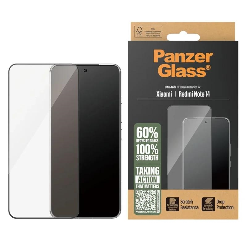PanzerGlass ® Screen Protector Xiaomi Redmi Note 14 | Ultra-Wide Fit Proteção de ecrã transparente 1 unidade(s)